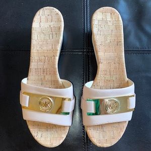 michael kors platformed sandals